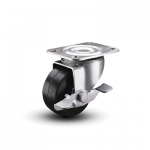 Colson 2 Series LoPro Swivel Caster with Side Lock Brake