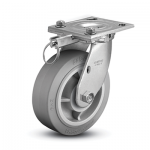 Colson 4 Series Swivel Top Plate Caster with Hand-Activated Swivel Lock